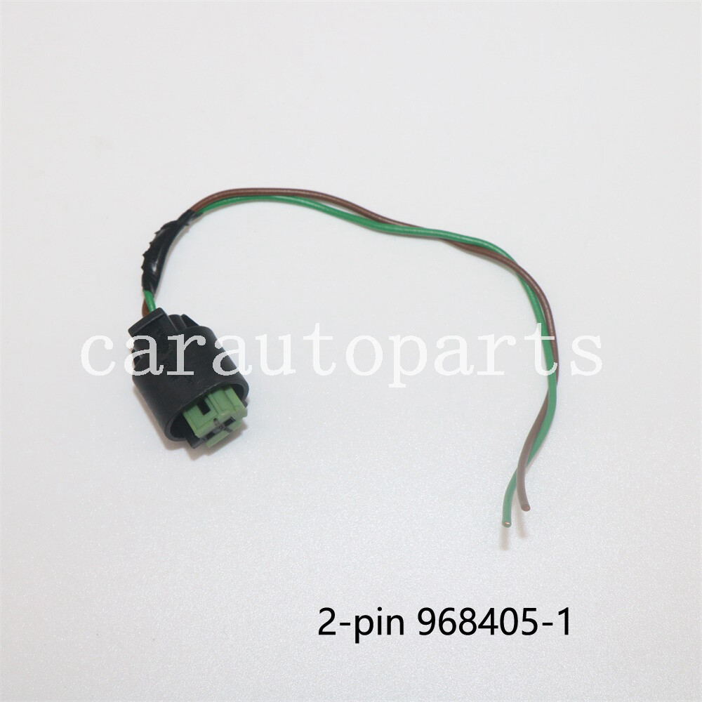 OEM 2-pin Fuel Temp Pigtail Connector Plug 968405-1 For VW Audi