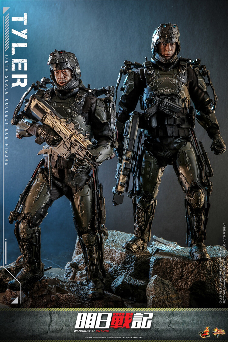 Hot Toys HT MMS667 Warriors of Future Tyler 1/6 Action Figure In