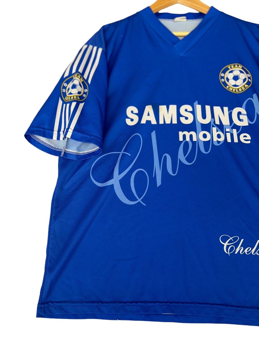 Vintage Chelsea Frank Lampard #8 Blue Jersey Adults Size