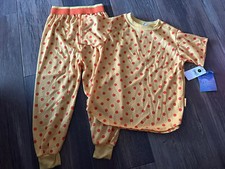 Carters vintage Pajamas Set GIRLS 4T 4 NWT polka Dot 2-piece Shirt And Pants