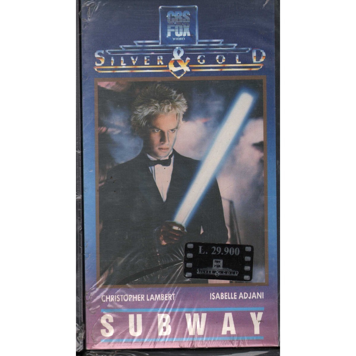 Subway VHS Luc Besson Univideo - 696915 Sealed