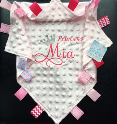 minky name blanket