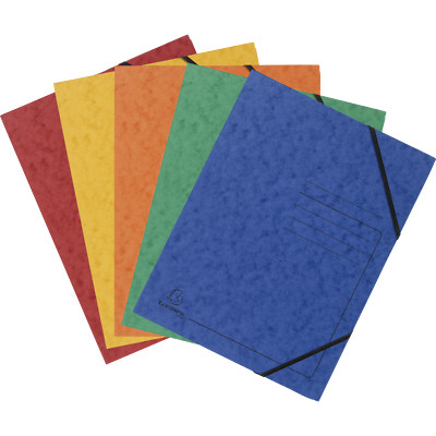 10er Pack Eckspanner A4 Karton Eckspannmappe Sammelmappe versch. Farben