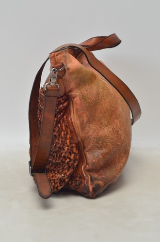 NUMERO 10 Luxury Avantgarde Unisex Marrone Vera Pelle Made in Italy - Foto 2 di 12