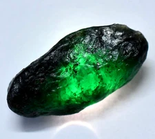 Untreated Natural Green Colombian Emerald 20.45 Ct AGL Certified Facet Rough Gem
