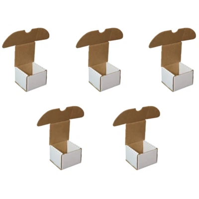 5-Pack • 200-count Trading/Gaming Card Storage Box • Woodhaven Trading Firm