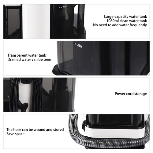Portable Carpet&interior Decoration Cleaner,11kpa Strong Carpet Shampoo Deep - Picture 7 of 20