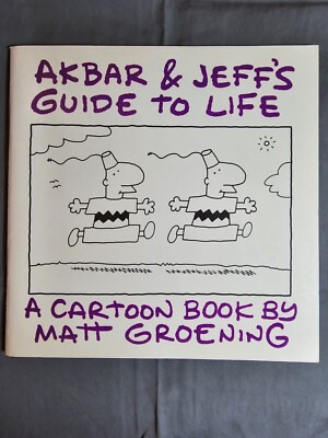 Akbar and Jeff's Guide to Life by Matt Groening (1989, Trade Paperback
