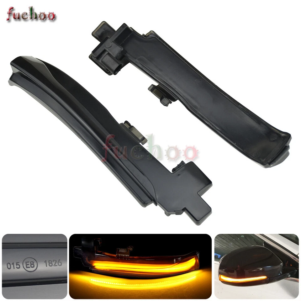 Para Volvo V40 V60 S60 Cross Country V70 III S80 Luz de señal de giro LED secuencial Foto 2 de 4