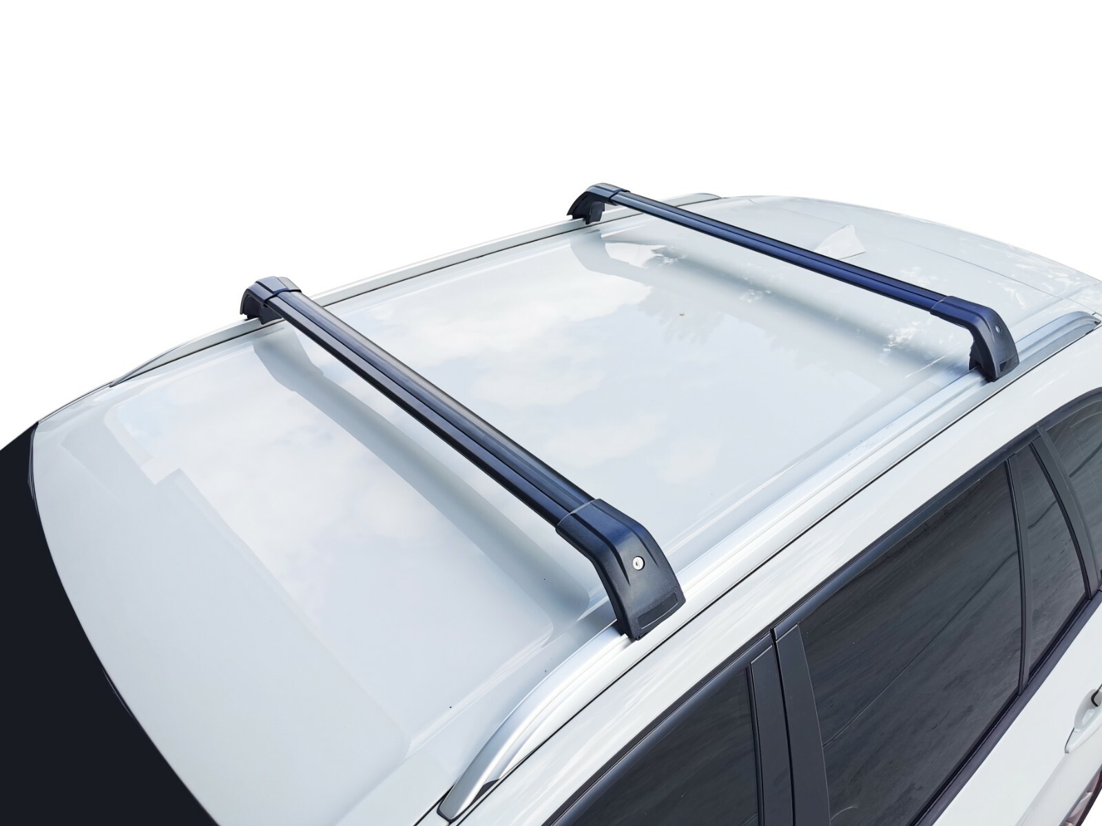 Alloy Roof Rack Cross Bar for BMW X5 E70 0813 with Flush Rail Black eBay