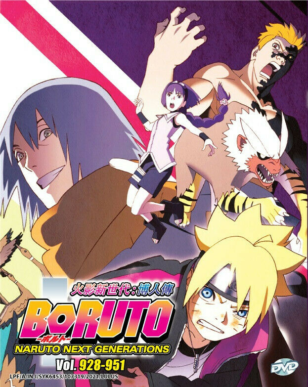 DVD BORUTO: Naruto Next Generations BOX 34 (Vol.928-951) English