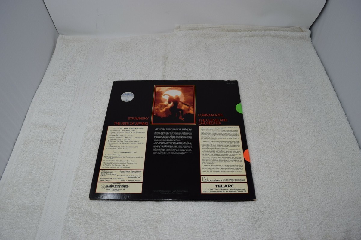 Maazel- Stravinsky The Rite Of Spring, Telarc DG10054, A3/B2, GF