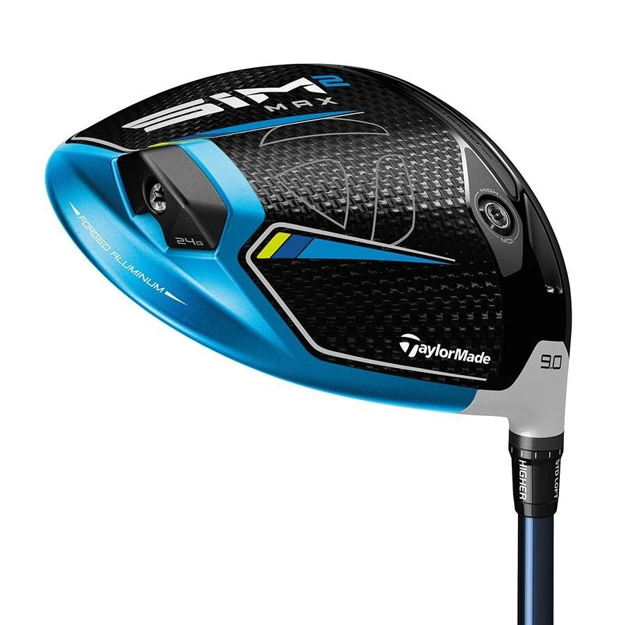 Left-hand TaylorMade Driver SIM2 MAX 10.5deg TENSEI BLUE TM50 JP graphite FlexR - Image 2 of 4