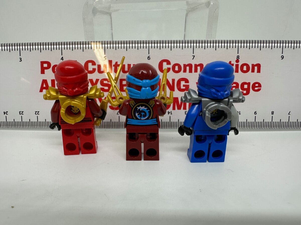 Authentic Lego Minifigure Lot Ninjago Jay ZX, Nya Deepstorm Authentic Lego Minifigure Lot Ninjago Jay ZX, Nya Deepstorm