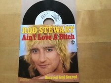 7  Rod Stewart / Aint love a bitch  mint  unp...
