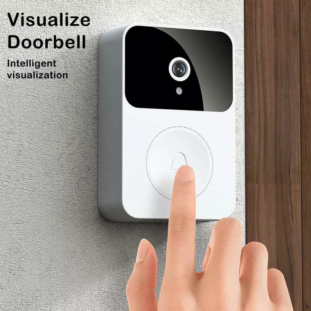 Smart Wireless WiFi Video Doorbell Phone Camera Door Bell Ring Intercom  Security