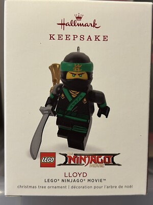 HALLMARK 2018 LLOYD LEGO NINJANGO MOVIEORNAMENT