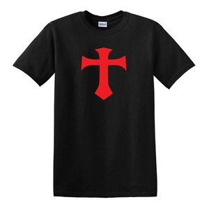 Knights Templar Cross T-shirt - S to 6XL - Christian Church Crusaders Christ | eBay