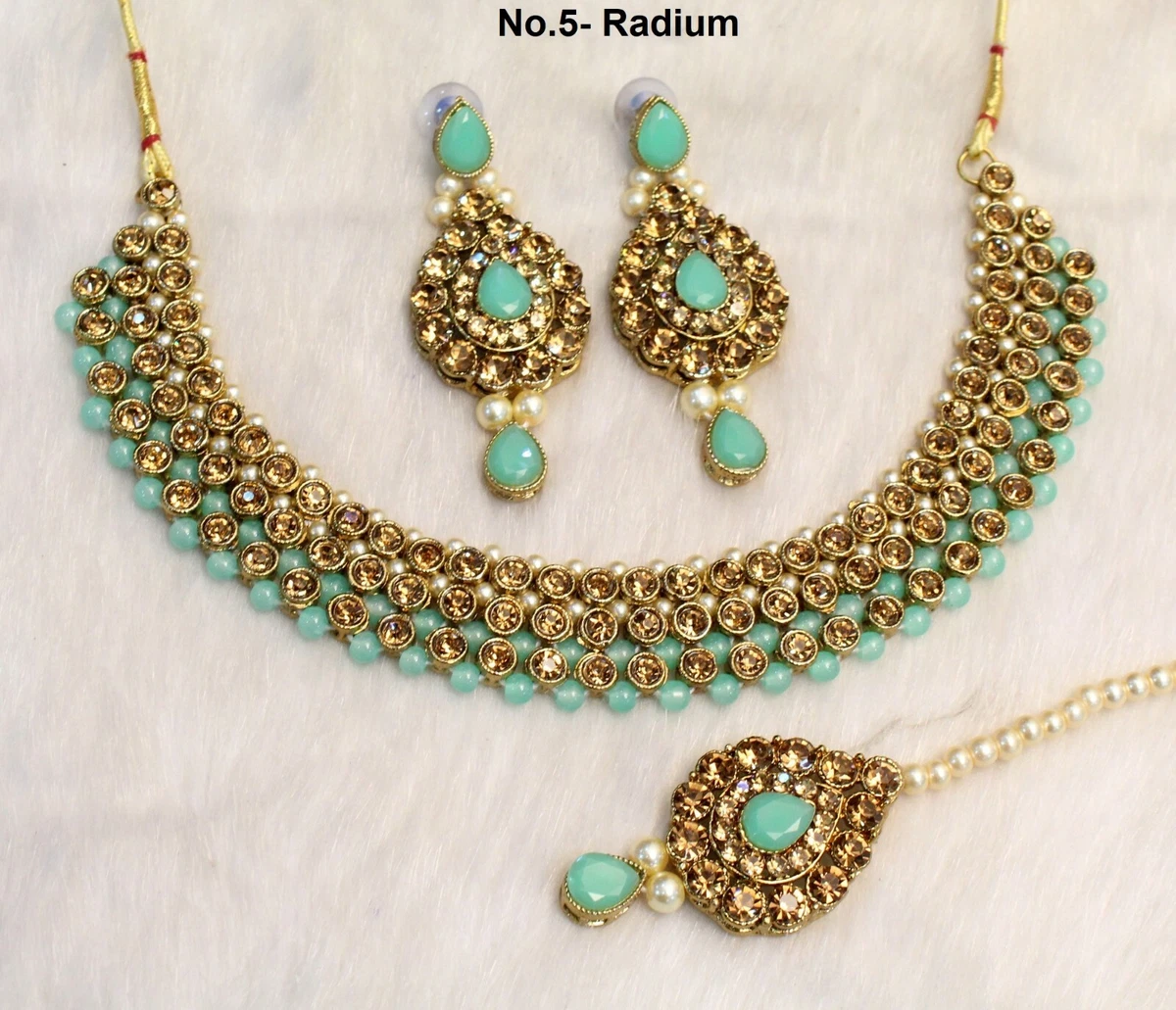 New model hotsell wedding jewellery set