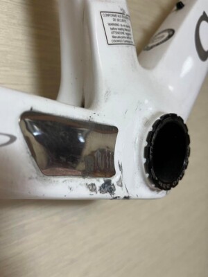Colnago Concept Frameset White Size 50 Cracked road bike Frame