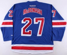 Ryan McDonagh Signed New York Rangers Captain's Jersey (Steiner Hologram) 