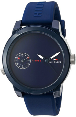 tommy hilfiger blue watch mens