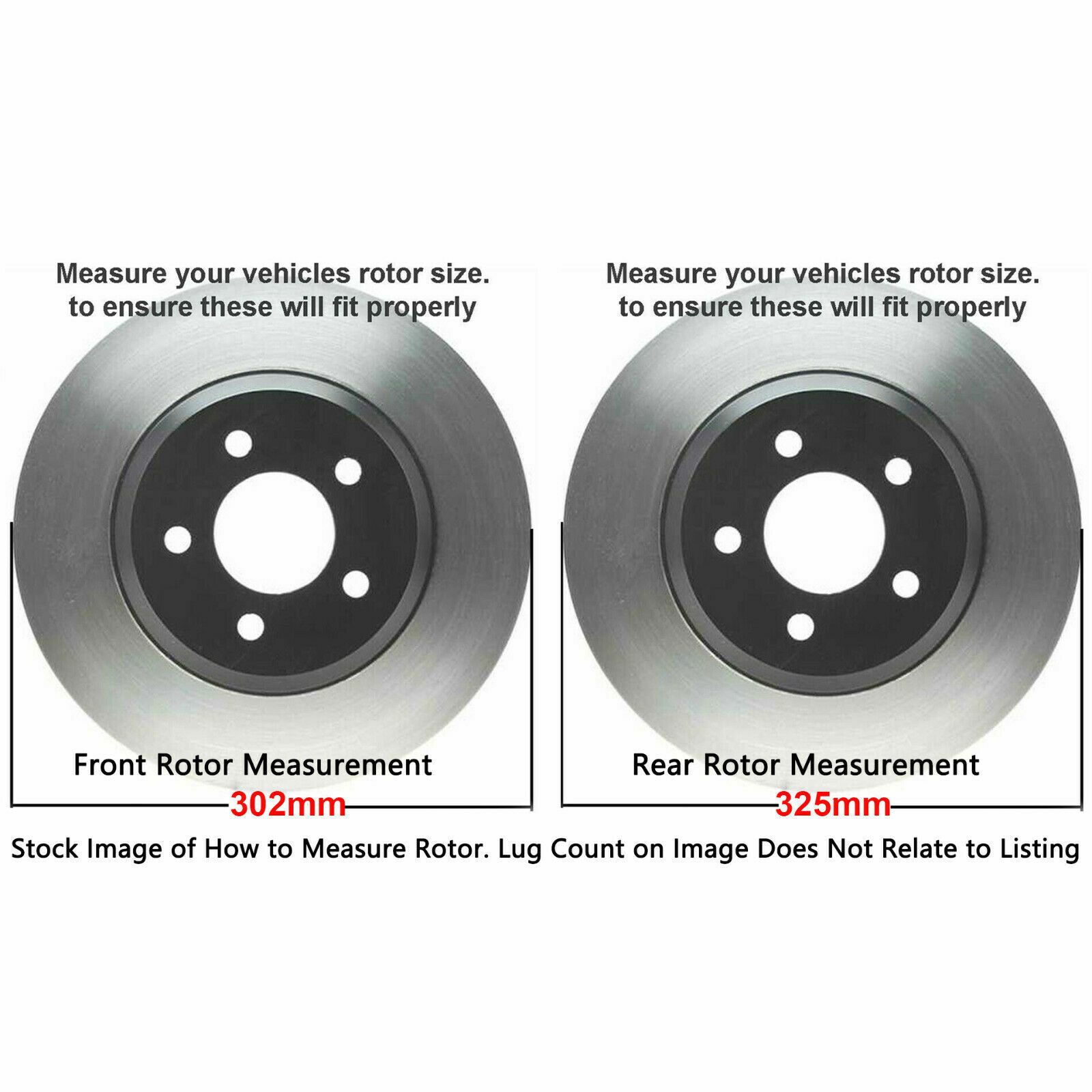 Front & Rear Rotors + Ceramic Brake Pads for Chevy Trailblazer Envoy V6