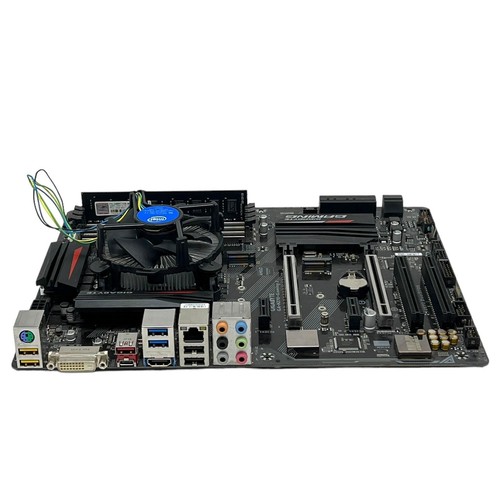 Gigabyte GA-H270-Gaming 3 Mainboard mit Blende | 8GB RAM | Intel i3-6100 CPU - Bild 3 von 7