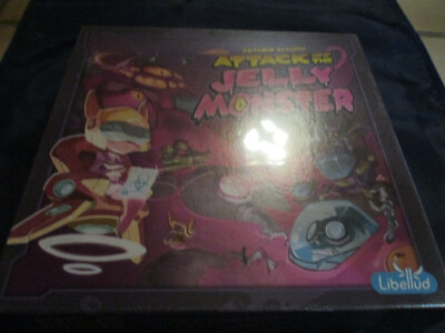 ATTACK OF THE JELLY MONSTER SPIEL VON ANTONIN BOCCARA LIBELLUD DEUTSCH