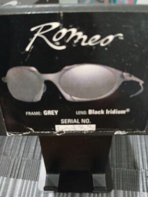 OAKLEY ROMEO X-METAL USA gray Lens: Black iridium Fashion