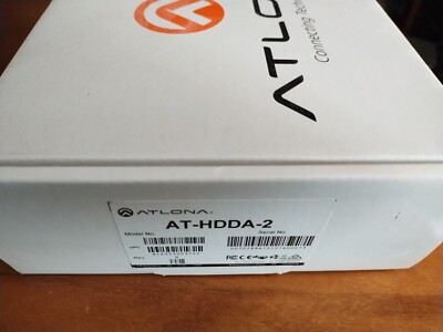 Atlona AT-HDDA-2, 1x2 HDMI Distribution Amplifier - Open Box