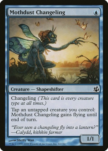 Mothdust Changeling - Morningtide - Magic the Gathering MTG