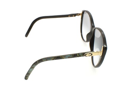 Christian Dior Oversized 2277 XL 70'S Ladies Sunglasses Light Blue