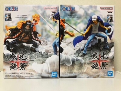 One Piece Figure SENKOUZEKKEI TRAFALGAR LAW vs MARSHALL D TEACH