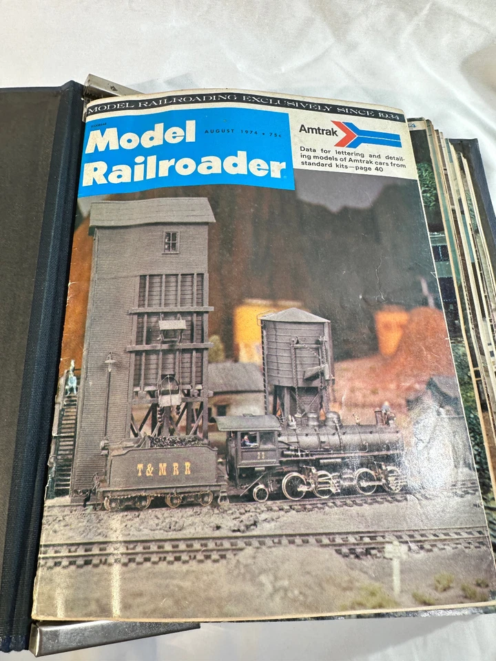 Model Railroader Magazine 1975 & 1977 with Binders - Image 4 of 4