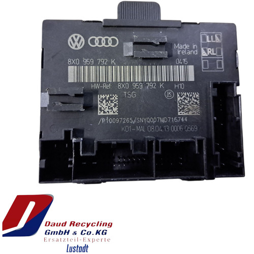 Audi A1 8X Türsteuergerät 8X0959792K