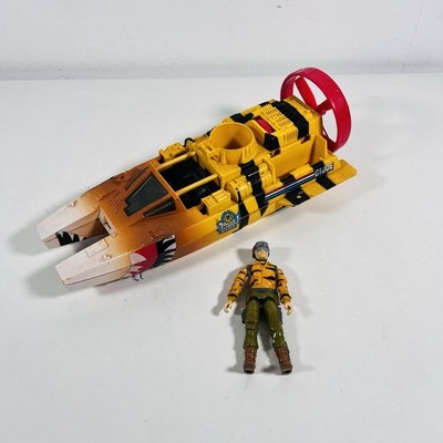 Vintage GI Joe Tiger Force Tiger Shark 1984 Speed Boat Action Force Incomplete