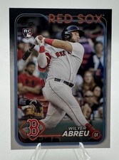 2024 Topps #672 Wilyer Abreu Boston Red Sox ⚾️