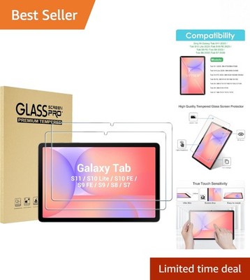 9H Hardness Screen Protector for Galaxy Tab S11, S10 Lite, S9, S8, S7 - 2 Pack