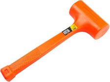 Stark Usa 4 Lb Pounds Dead Blow Hammer Mallet Absorbing Non-slip Handle Orange Stark Usa 4 Lb Pounds Dead Blow Hammer Mallet Absorbing Non-slip Handle Orange