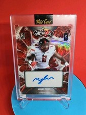 1 of 1?2023 Wild Card Metallix Myles Cole Rookie Autograph # 1/1 - Jaguars. rookie card picture
