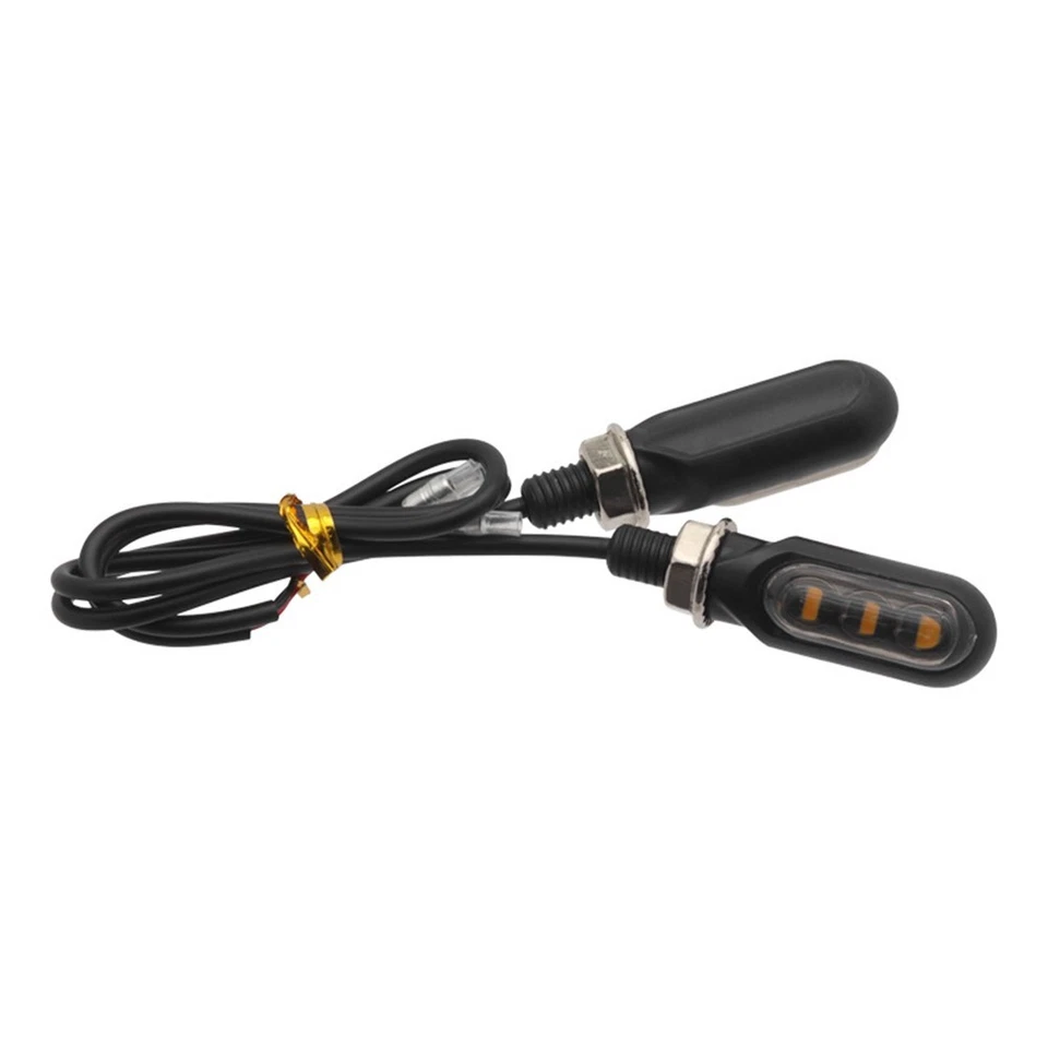 Универсальный мотоциклетный проточный светодиодный указатель поворота мигалка лампа поплавок - Изображение 4 из 4