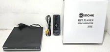 I DONK DVD PLAYER: IDONK-SDP001 & GAME KARAOKE USB (NEW)