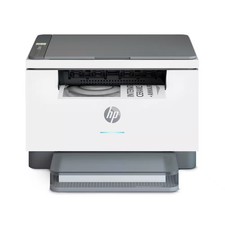 HP - LaserJet M234dw Wireless AI-Enabled Black-and-White Laser Printer - Whit...