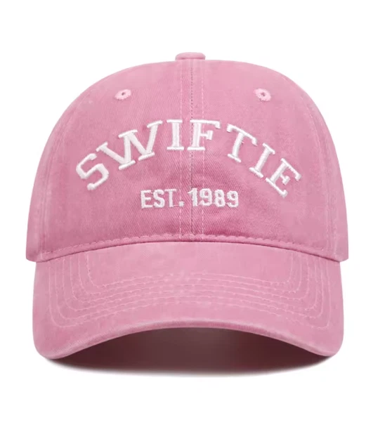 Swift Cotton Baseball Cap Embroidered Unisex