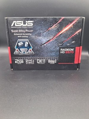 ASUS Radeon HD 6570 2GB DDR3 Graphics Card   NEW IN BOXModel: HD6570-2GD3-L...