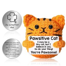 Pomme de Terre Positive Peluche Chat,Patate Positive Chat,avec Un Petit Câlin
