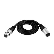2Pack 3Pin XLR Extension Microphone Mic Cable Male to Female M/F 3 ft foot