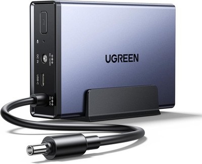 120W DC NAS USV Batterie Backup Überspannungsschutz 12000mAh Unterbrechungsfreie Stromversorgung