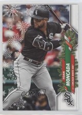 2020 Topps Holiday WalMart Mega Box Metallic Yoan Moncada #HW117 6k2